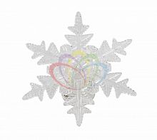 фигура светодиодная на присоске снежинка морозко, rgb во Владимире