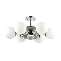 потолочная люстра odeon light miolla 3972/7c белая во Владимире