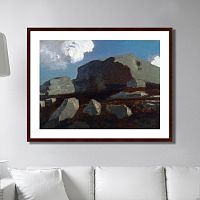 картина: landscape with rocks, near royan, 1875г. во Владимире