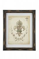 картина в рамке queen sketchs fleur de lys во Владимире