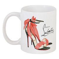 кружка с рисунком louboutin во Владимире