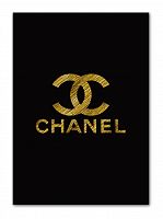 постер chanel gold а4 во Владимире