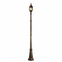 садово-парковый светильник arte lamp atlanta a1047pa-1bn во Владимире