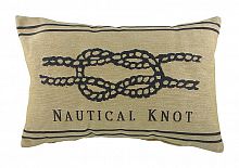 подушка с морским узлом nautical knot natural во Владимире