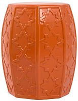 керамический столик-табурет garden stool оранжевый во Владимире