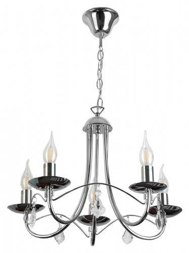 подвесная люстра toplight lily tl6020d-05ch во Владимире