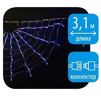 занавес светодиодный «радуга-1» 310см синий (ul-00001409) uld-e3104-288/dtk blue ip20 rainbow-1 во Владимире