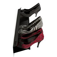 полка для обуви shoe rack 70 см чёрная во Владимире