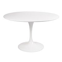 стол eero saarinen style tulip table mdf d110 глянцевый белый во Владимире