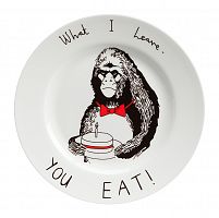 тарелка what i leave - you eat во Владимире