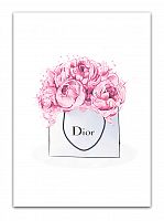 постер dior peonies а3 во Владимире