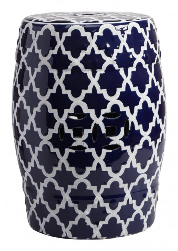керамический столик-табурет istanbul stool dark blue во Владимире