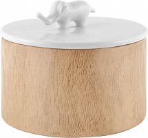ваза настольная guard elephant wood small во Владимире