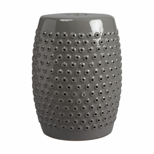 керамический столик-табурет cutwork garden stool серый во Владимире
