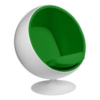 кресло eero aarnio style ball chair зеленое во Владимире