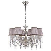 подвесная люстра crystal lux alegria sp6 silver-brown во Владимире