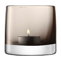 подсвечник стеклянный мокко для чайной свечи light colour, 8,5 см во Владимире