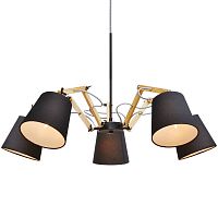 подвесная люстра arte lamp pinoccio a5700lm-5bk во Владимире