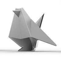 держатель для колец origami птица хром во Владимире
