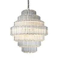 люстра vittoria 12 gold от delight collection прозрачная/золото во Владимире