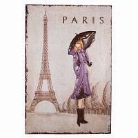 декоративное настенное панно paris girl во Владимире
