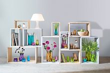 ваза цилиндрическая flower colour 25 см зелёная во Владимире