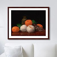 картина: still life with wrapped tangerines, 1889г. во Владимире