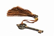 подхват для штор key with tassel brown во Владимире