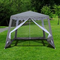 садовый шатер afm-1036nb grey (3x3/2.4x2.4) во Владимире