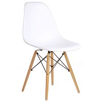 стул деревянный pc-015 белый (eames style) во Владимире