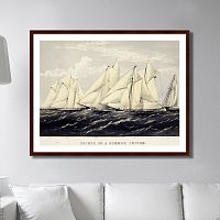 картина: yachts on a summer cruise, 1871г. во Владимире