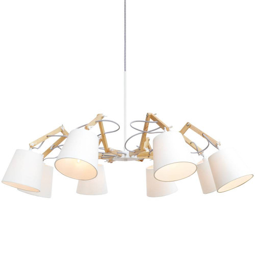 подвесная люстра arte lamp pinoccio a5700lm-8wh во Владимире