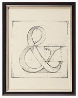 постер для интерьера в раме амперсант drafting symbols во Владимире