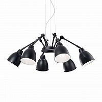 подвесная люстра ideal lux newton sp6 nero во Владимире