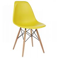 стул деревянный eames pc-015 yellow во Владимире