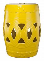 керамический столик-табурет fence stool yellow во Владимире