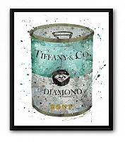 постер soup tiffany & co а4 во Владимире