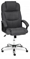 компьютерное кресло tetchair бергамо (крестовина хром, обивка ткань) для руководителя во Владимире