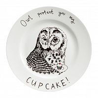 тарелка owl protect you my cup cake во Владимире