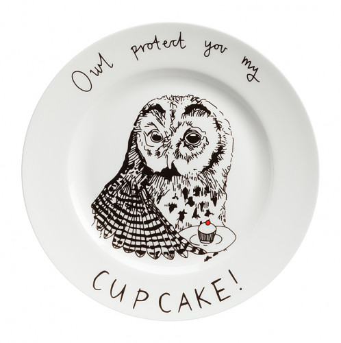 тарелка owl protect you my cup cake во Владимире