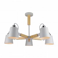 потолочная люстра arte lamp a7141pl-5wh белая во Владимире