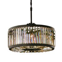 люстра welles round d50 черная, прозрачное стеко во Владимире