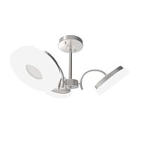 потолочная светодиодная люстра idlamp frittelle 107/3pf-ledwhitechrome во Владимире