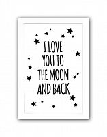 постер to the white moon and back а4 во Владимире