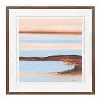 постер sunrise on the shore разноцветный во Владимире