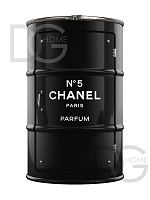 декоративная бочка-шкаф chanel №5 black xl во Владимире