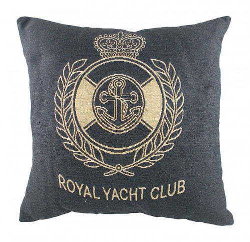 подушка с гербом королевского royal yacht club denim во Владимире