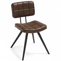 стул lola seat pu brown ноги эпоксидный черный c592u09 от la forma (ex julia grup) во Владимире