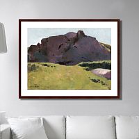 картина: the rocky slope, 1875г. во Владимире