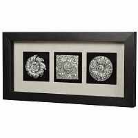 панно "вертикальный декор 1 (черная рама)" во Владимире